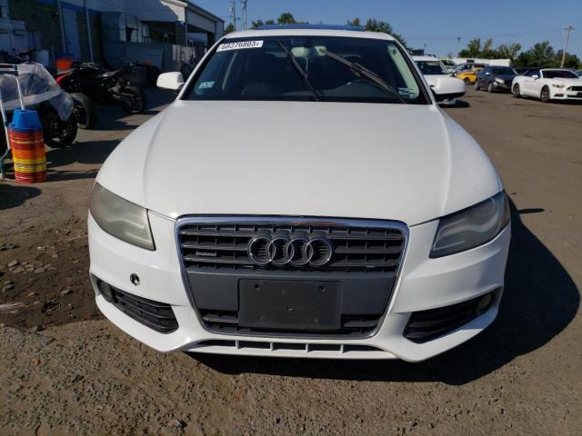 WAUKFAFL4AN035446 - 2010 AUDI A4 PRESTIGE WHITE photo 5