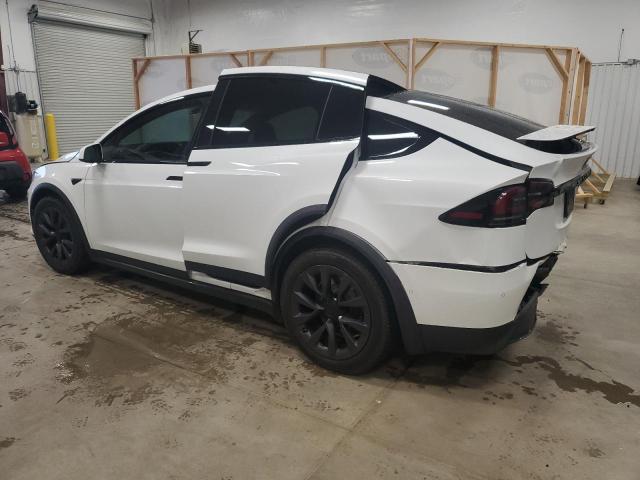 7SAXCBE63NF343217 - 2022 TESLA MODEL X 白色 照片 2