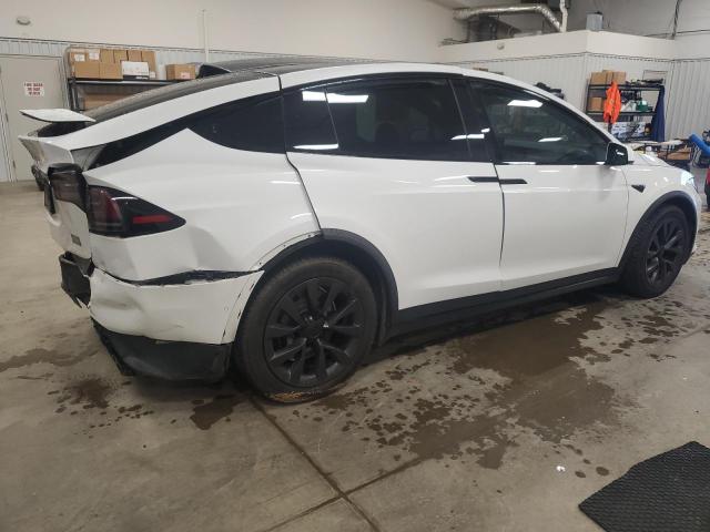 7SAXCBE63NF343217 - 2022 TESLA MODEL X 白色 照片 3