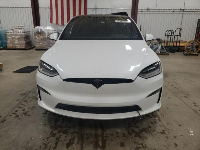 7SAXCBE63NF343217 - 2022 TESLA MODEL X 白色 照片 5