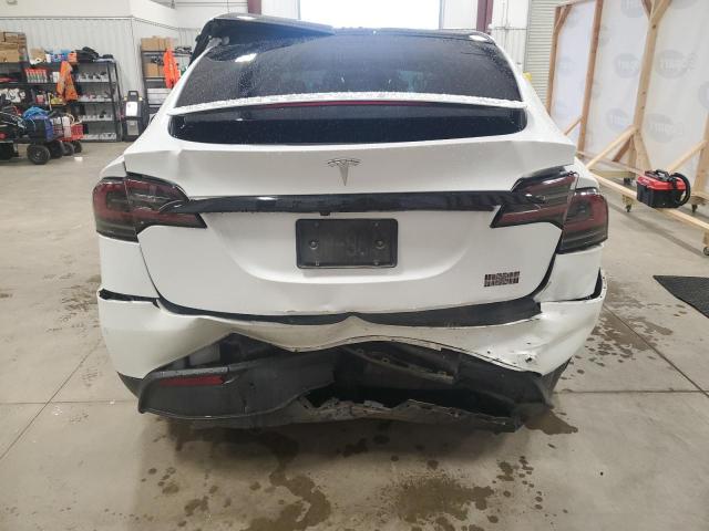 7SAXCBE63NF343217 - 2022 TESLA MODEL X 白色 照片 6