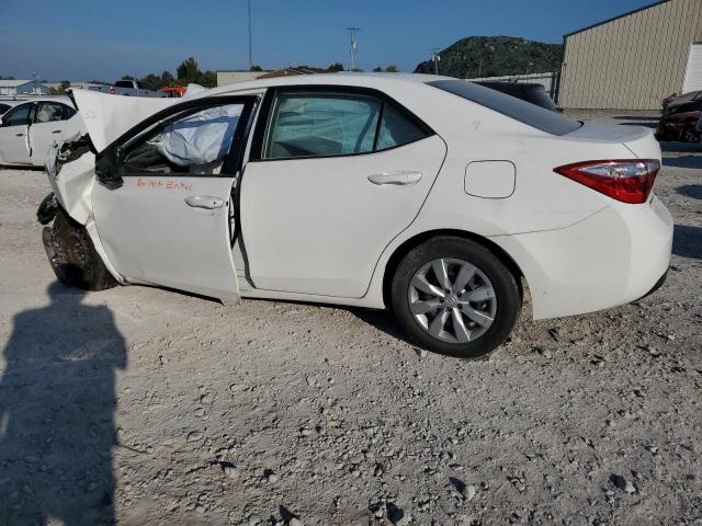 2T1BURHEXGC545110 - 2016 TOYOTA COROLLA L WHITE photo 2