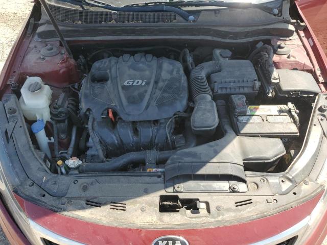 5XXGM4A72DG242394 - 2013 KIA OPTIMA LX RED photo 11