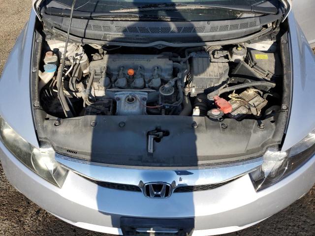 2HGFA1F57BH308850 - 2011 HONDA CIVIC LX فضي صورة 11