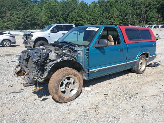 1GCCS14Z2SK111758 - 1995 CHEVROLET S TRUCK S10 TEAL photo 1