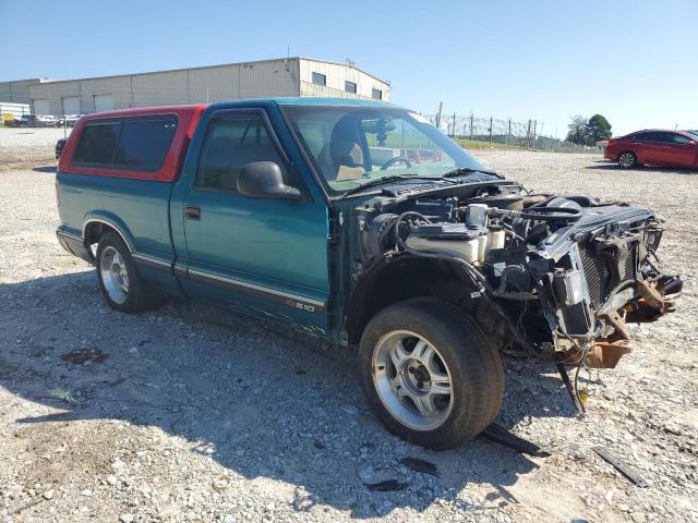 1GCCS14Z2SK111758 - 1995 CHEVROLET S TRUCK S10 TEAL photo 4