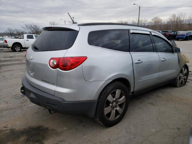 1GNKVLED7CJ241762 - 2012 CHEVROLET TRAVERSE LTZ SILVER photo 3