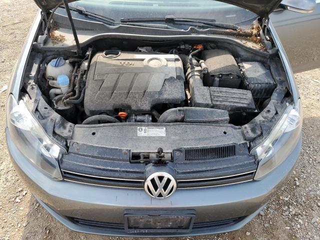 3VWPL7AJ8CM667659 - 2012 VOLKSWAGEN JETTA TDI 灰色 照片 11