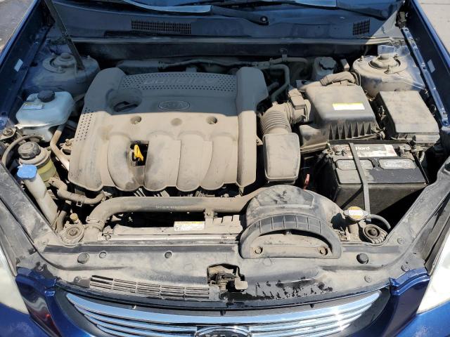 KNAGE123485244016 - 2008 KIA OPTIMA LX BLUE photo 11