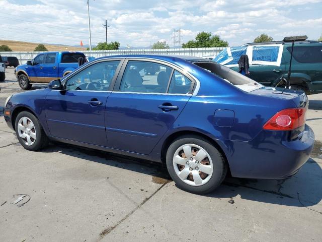 KNAGE123485244016 - 2008 KIA OPTIMA LX BLUE photo 2