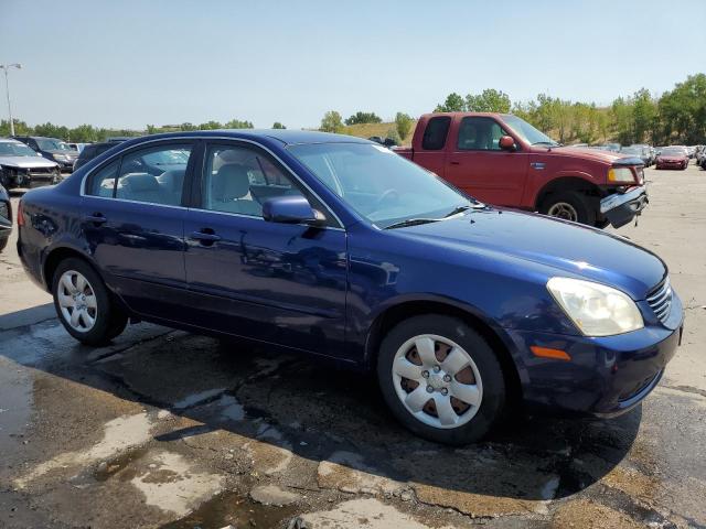 KNAGE123485244016 - 2008 KIA OPTIMA LX BLUE photo 4