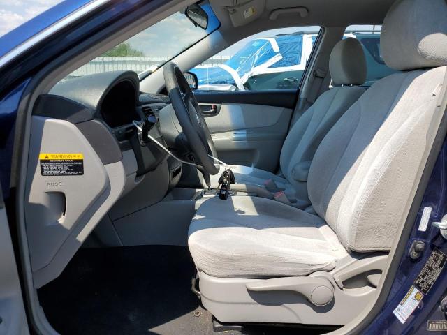 KNAGE123485244016 - 2008 KIA OPTIMA LX BLUE photo 7