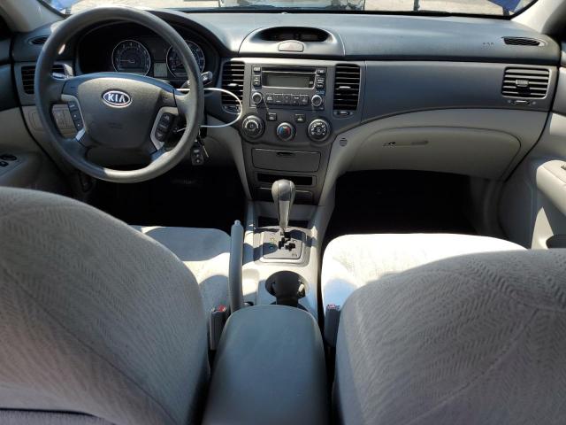 KNAGE123485244016 - 2008 KIA OPTIMA LX BLUE photo 8