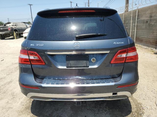 4JGDA5HB9DA161167 - 2013 MERCEDES-BENZ ML 350 4MATIC GRAY photo 6