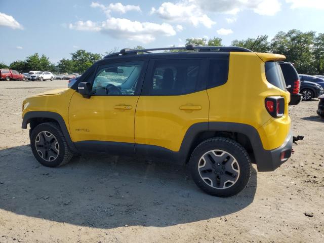 ZACCJBCT0FPB65403 - 2015 JEEP RENEGADE TRAILHAWK YELLOW photo 2