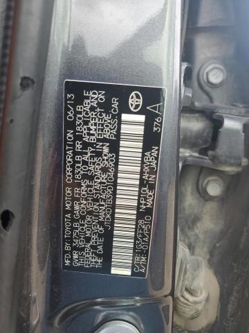 JTDKDTB39D1046903 - 2013 TOYOTA PRIUS C GRAY photo 13