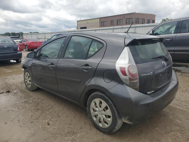 JTDKDTB39D1046903 - 2013 TOYOTA PRIUS C GRAY photo 2