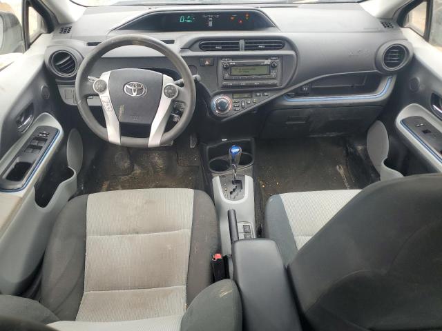 JTDKDTB39D1046903 - 2013 TOYOTA PRIUS C GRAY photo 8