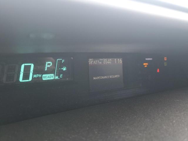 JTDKDTB39D1046903 - 2013 TOYOTA PRIUS C GRAY photo 9