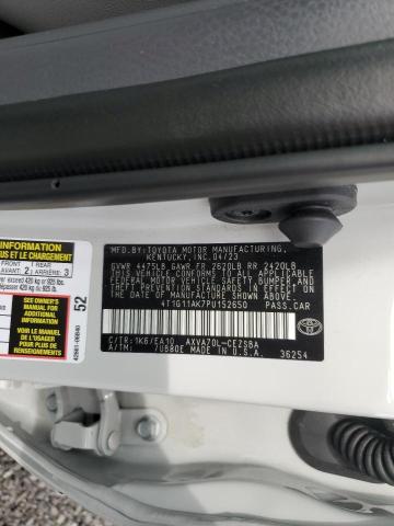 4T1G11AK7PU152650 - 2023 TOYOTA CAMRY SE NIGHT SHADE WHITE photo 12