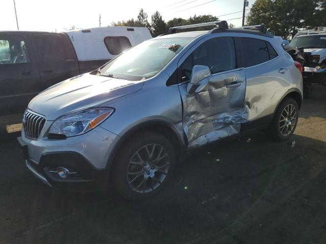 KL4CJ2SM2GB747629 - 2016 BUICK ENCORE SPORT TOURING SILVER photo 1