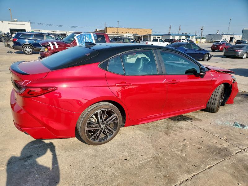 4T1DAACK7SU048314 - 2025 TOYOTA CAMRY XSE 栗色 照片 3