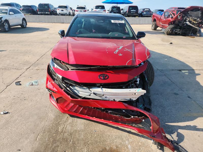 4T1DAACK7SU048314 - 2025 TOYOTA CAMRY XSE 栗色 照片 5