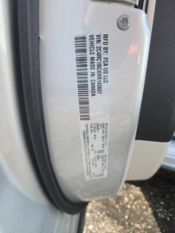 2C4RC1BGXRR143667 - 2024 CHRYSLER PACIFICA TOURING L SILVER photo 13