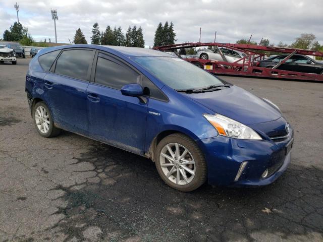 JTDZN3EU1E3355836 - 2014 TOYOTA PRIUS V BLUE photo 4