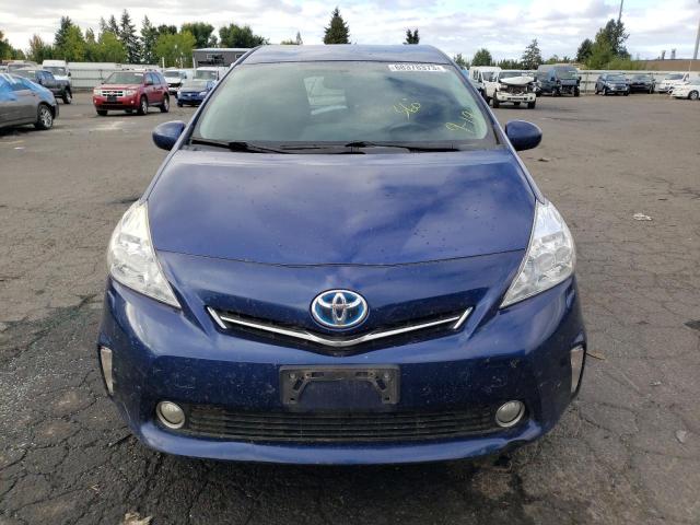 JTDZN3EU1E3355836 - 2014 TOYOTA PRIUS V BLUE photo 5