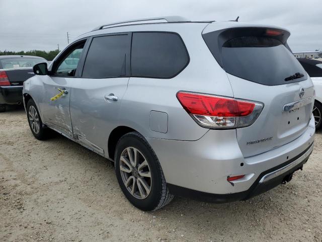 5N1AR2MN5DC609516 - 2013 NISSAN PATHFINDER S SILVER photo 2