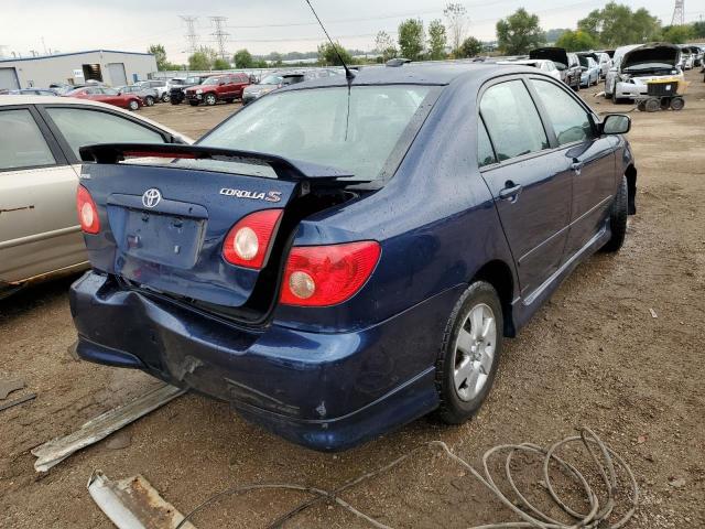 1NXBR30E67Z858308 - 2007 TOYOTA COROLLA CE BLUE photo 3