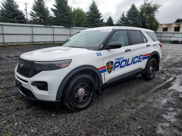 1FM5K8AB2LGB83911 - 2020 FORD EXPLORER POLICE INTERCEPTOR WHITE photo 1