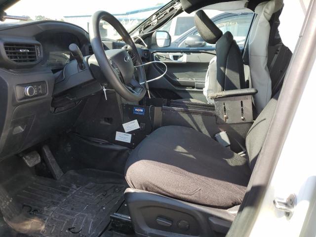 1FM5K8AB2LGB83911 - 2020 FORD EXPLORER POLICE INTERCEPTOR WHITE photo 7