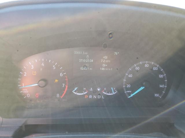 1FM5K8AB2LGB83911 - 2020 FORD EXPLORER POLICE INTERCEPTOR WHITE photo 9