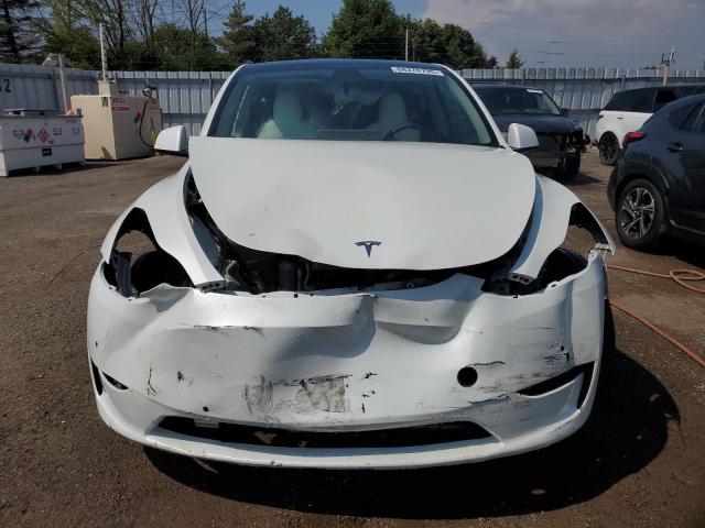 7SAYGAEE5NF538035 - 2022 TESLA MODEL Y 白色 照片 5