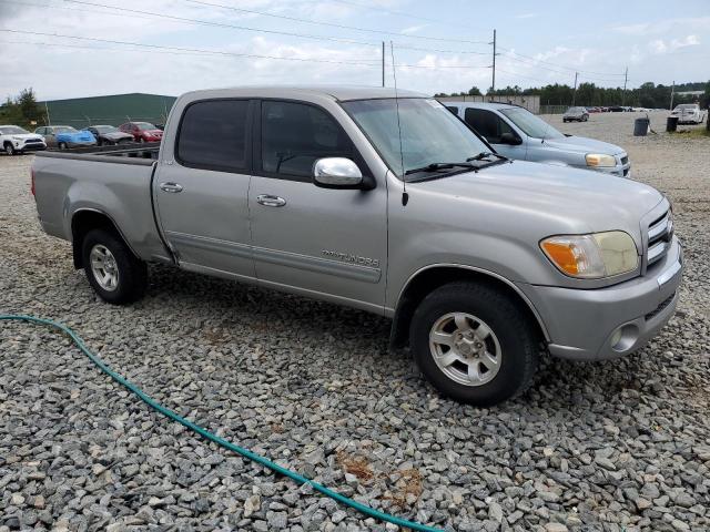 5TBET341X6S527916 - 2006 TOYOTA TUNDRA DOUBLE CAB SR5 SILVER photo 4