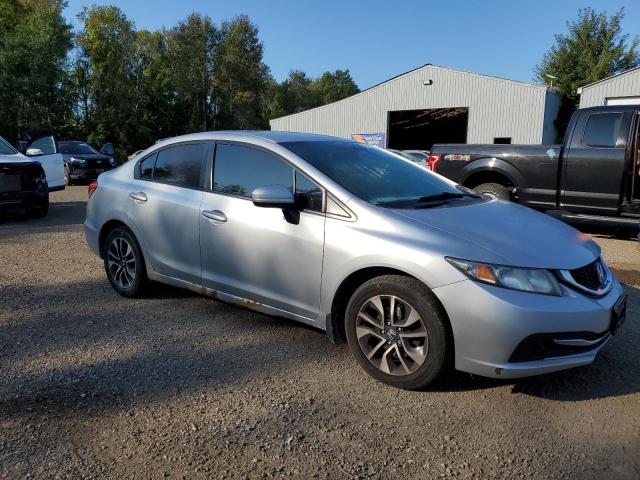 2HGFB2F45FH027047 - 2015 HONDA CIVIC LX SILVER photo 4