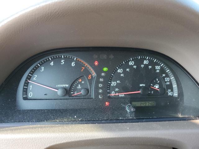 4T1BE32K72U578825 - 2002 TOYOTA CAMRY LE BEIGE photo 9