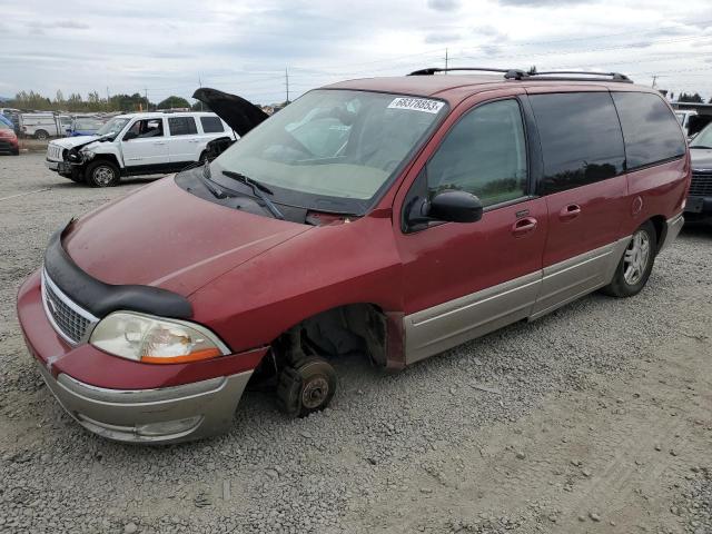 2FMZA56433BB10051 - 2003 FORD WINDSTAR SEL RED photo 1