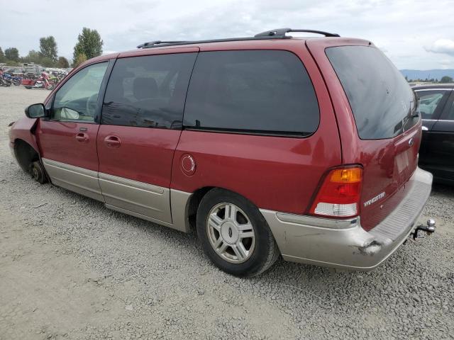 2FMZA56433BB10051 - 2003 FORD WINDSTAR SEL RED photo 2