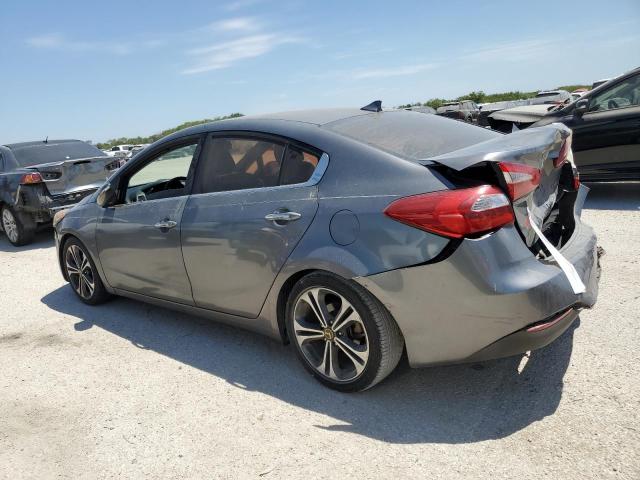 KNAFZ4A89E5167735 - 2014 KIA FORTE EX GRAY photo 2