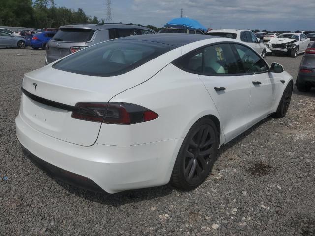 5YJSA1E52MF452636 - 2021 TESLA MODEL S Սպիտակ լուսանկար 3