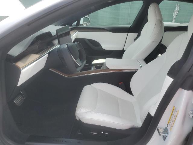 5YJSA1E52MF452636 - 2021 TESLA MODEL S Սպիտակ լուսանկար 7