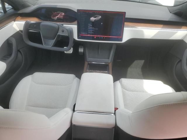 5YJSA1E52MF452636 - 2021 TESLA MODEL S Սպիտակ լուսանկար 8