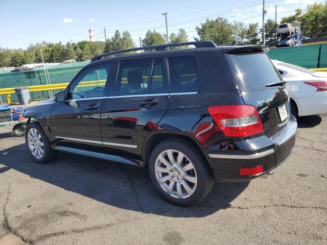 WDCGG8HB0CF768250 - 2012 MERCEDES-BENZ GLK 350 4MATIC BLACK photo 2