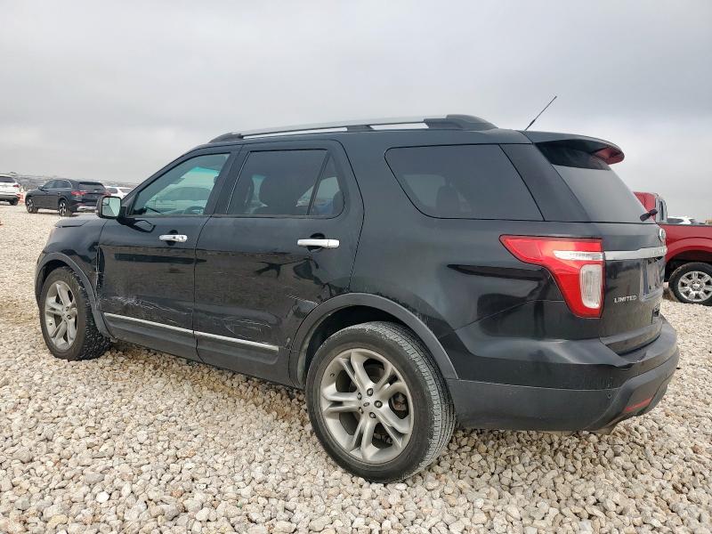 1FM5K7F82DGA33807 - 2013 FORD EXPLORER LIMITED Սև լուսանկար 2