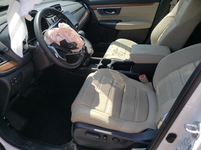 5J6RW2H85NL003813 - 2022 HONDA CR-V EXL WHITE photo 7