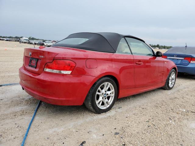 WBAUL735X9VJ75698 - 2009 BMW 128 I RED photo 3