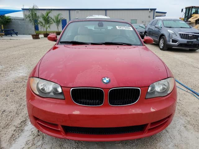 WBAUL735X9VJ75698 - 2009 BMW 128 I RED photo 5